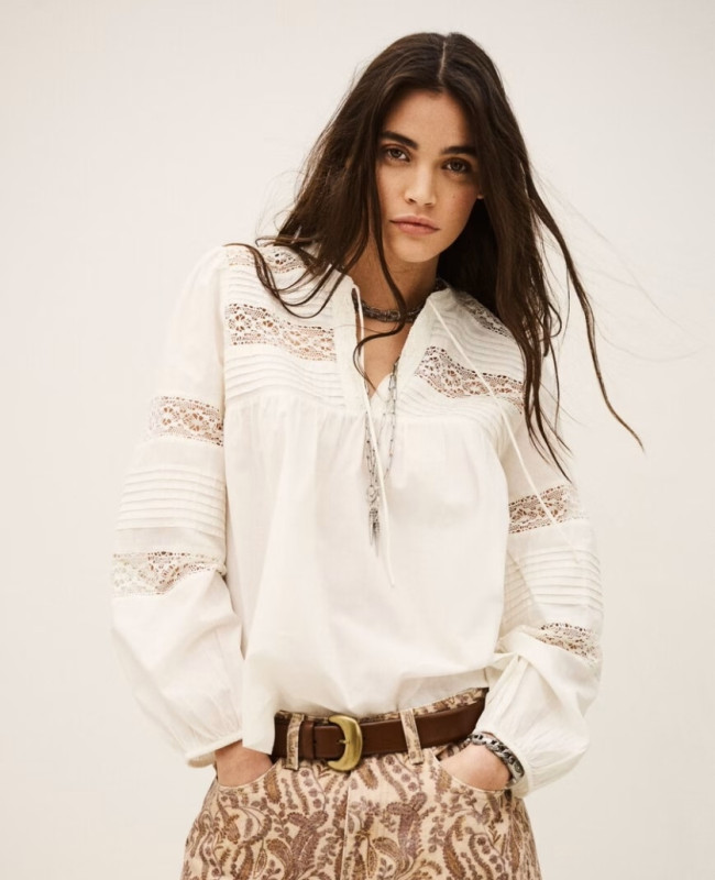 Ba&sh Bloes lm v-hals